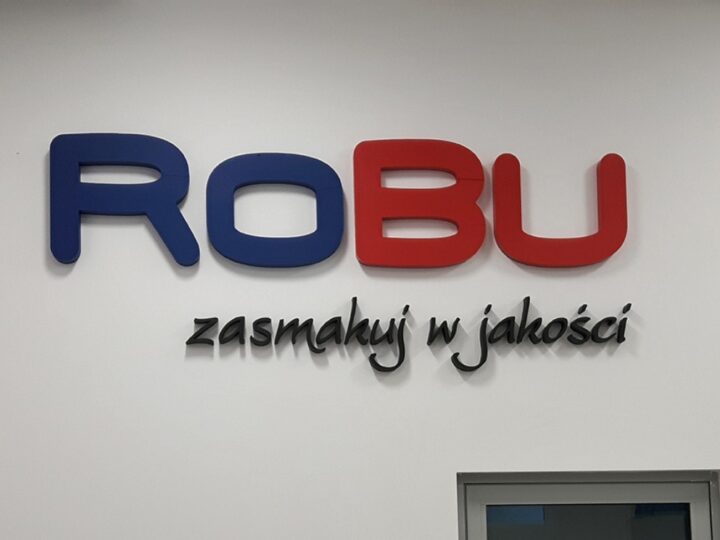 Litery blokowe dla Hurtowni Spożywczej RoBu